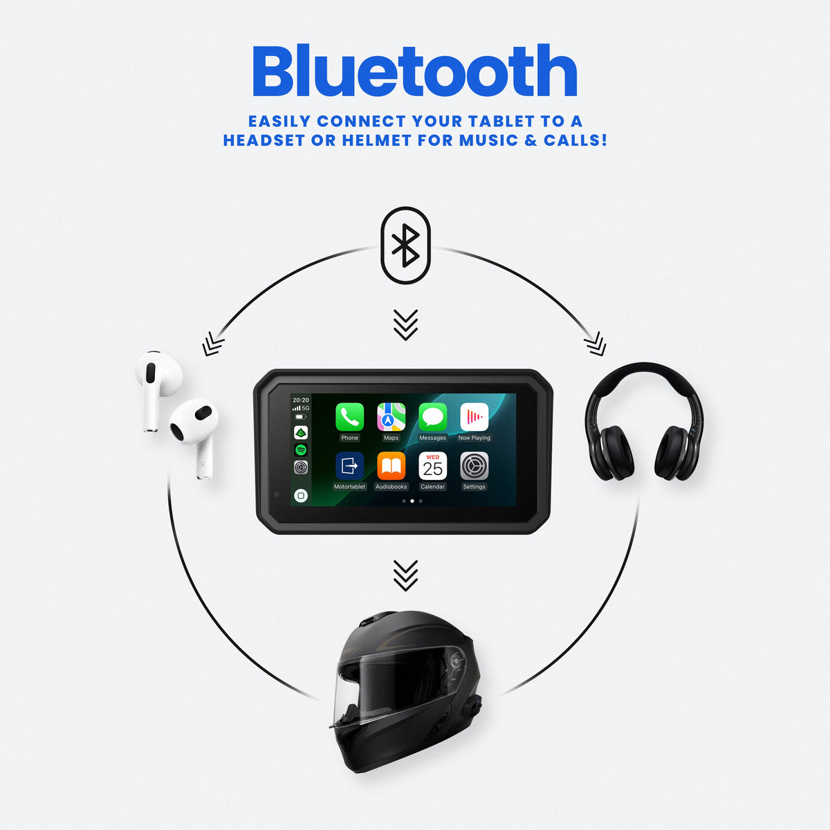 RideScreen Pro – Wireless CarPlay Display for BMW Motorcycles