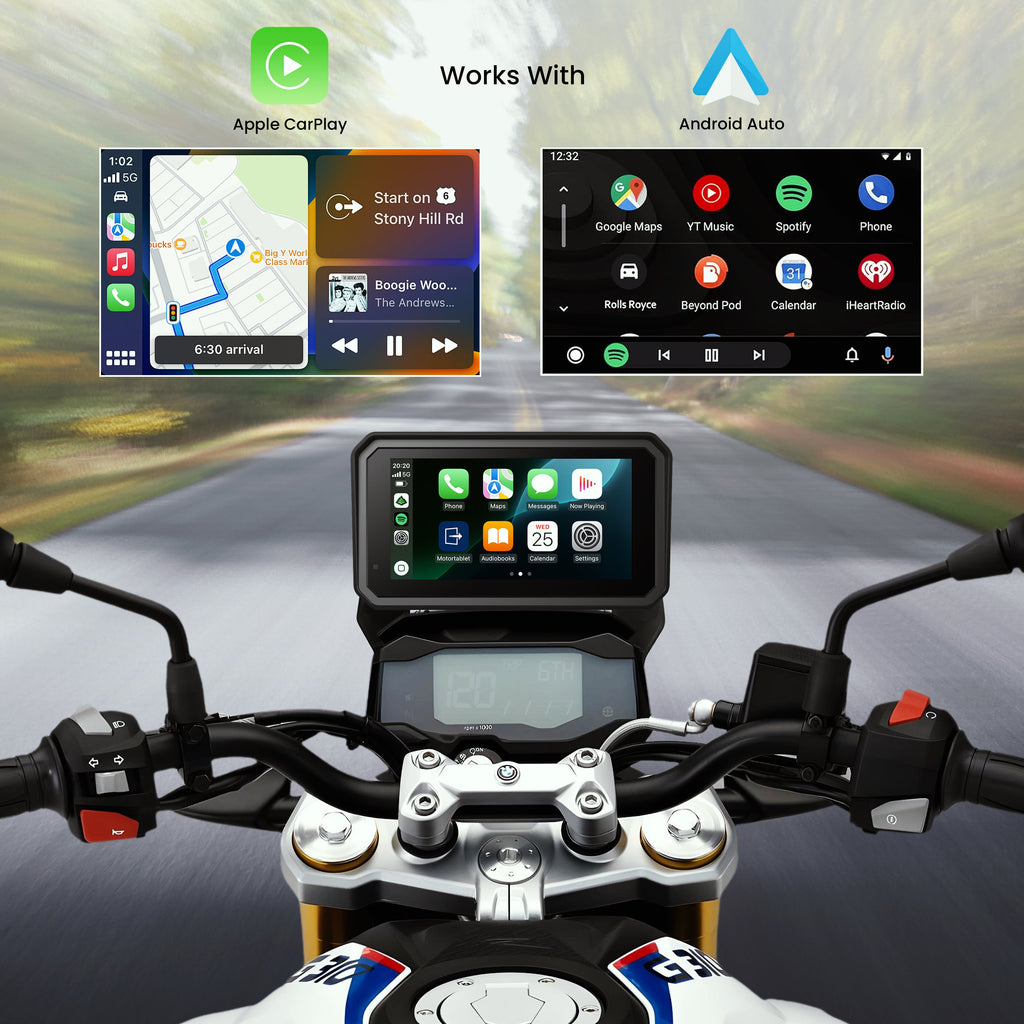 RideScreen Pro – Wireless CarPlay Display for BMW Motorcycles