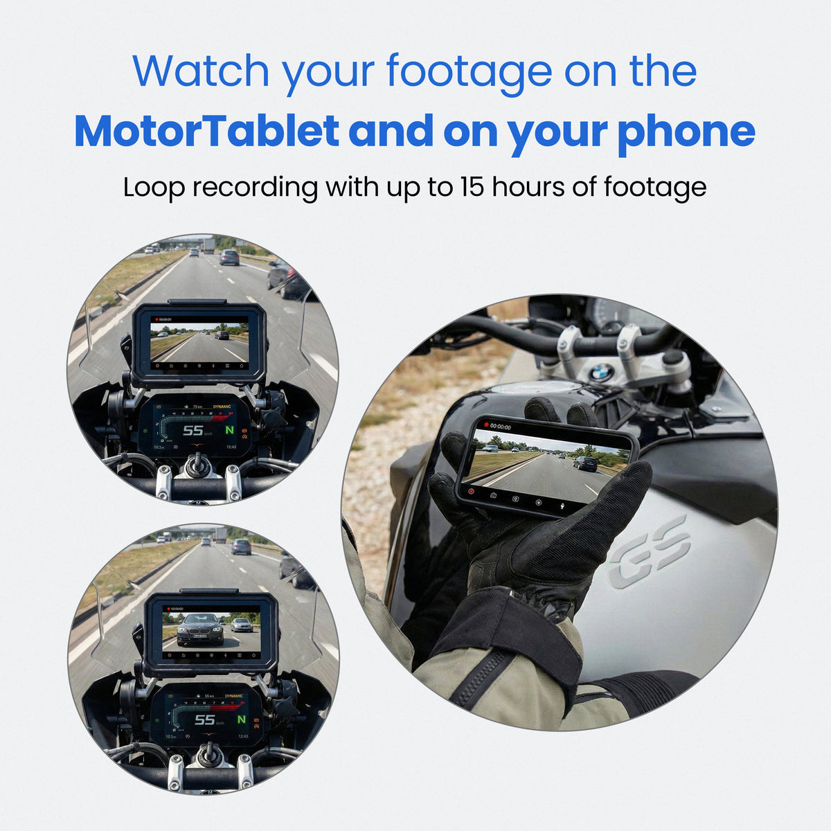 RideScreen Pro – Wireless CarPlay Display for BMW Motorcycles