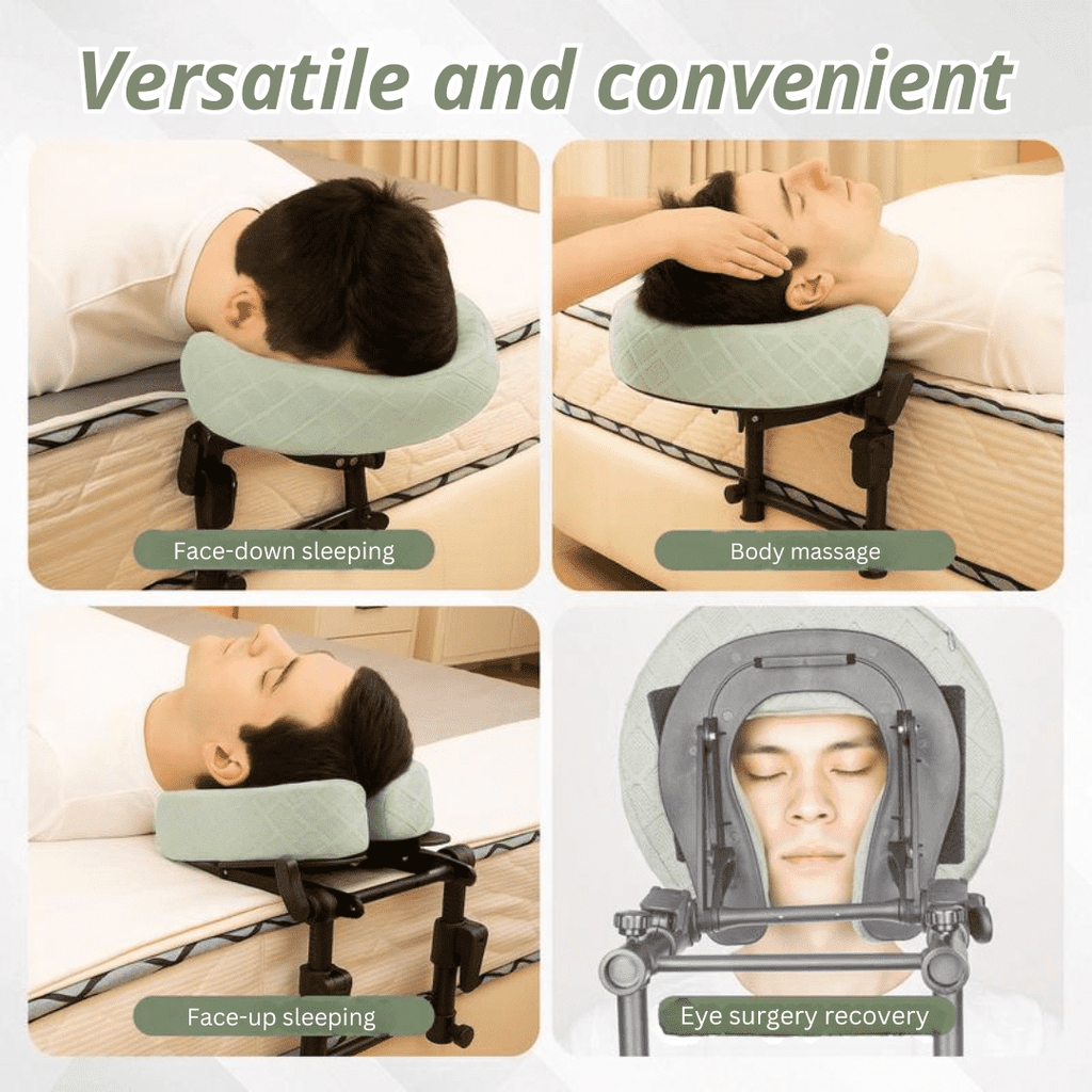 SpaRest™ Massage Headrest – Turn Any Bed Into a Massage Table