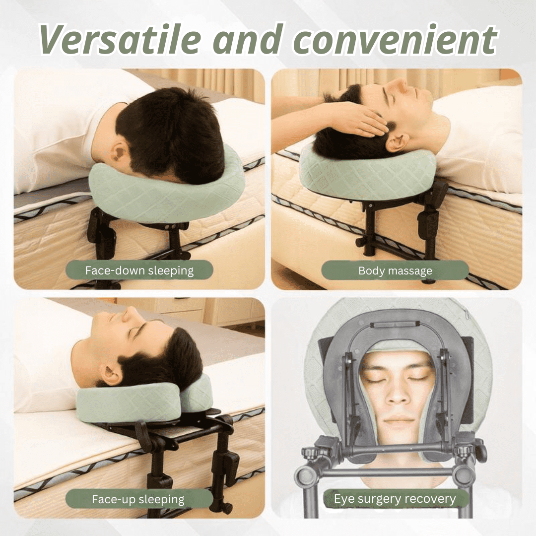 SpaRest™ Massage Headrest – Turn Any Bed Into a Massage Table