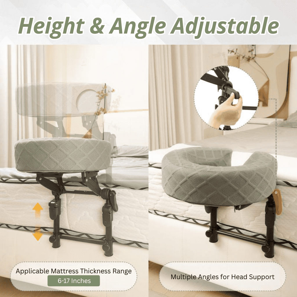 SpaRest™ Massage Headrest – Turn Any Bed Into a Massage Table