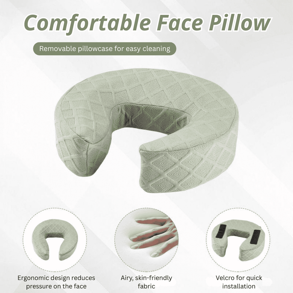 SpaRest™ Massage Headrest – Turn Any Bed Into a Massage Table