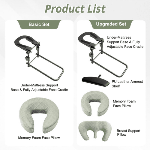 SpaRest™ Massage Headrest – Turn Any Bed Into a Massage Table