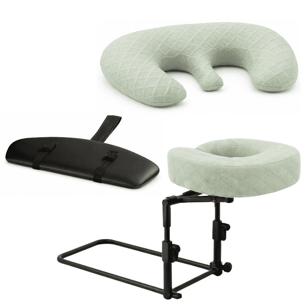 SpaRest™ Massage Headrest – Turn Any Bed Into a Massage Table