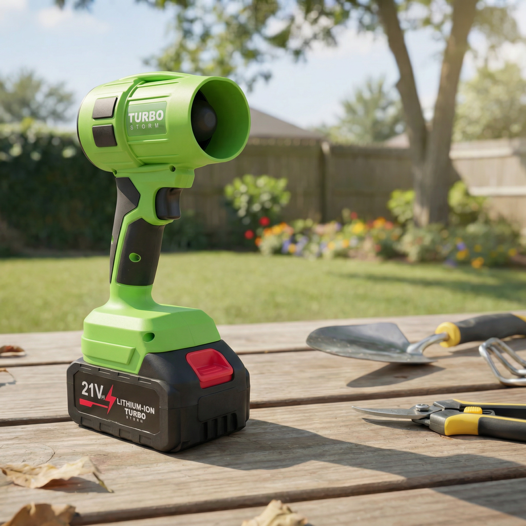 AeroJet Pro™ Cordless Jet Blower + 2 Batteries (21V)